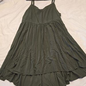 Torrid Olive Green High Low Dress